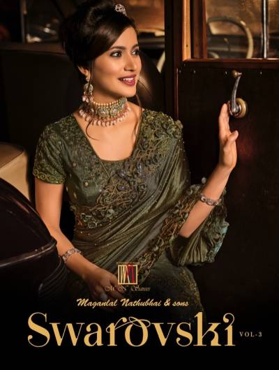 Swarozki Vol 3 By Mn Saree Beautiful Designer Saree for Women